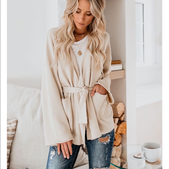 ADYSON Tie Front Cardigan - Picture 8 of 8